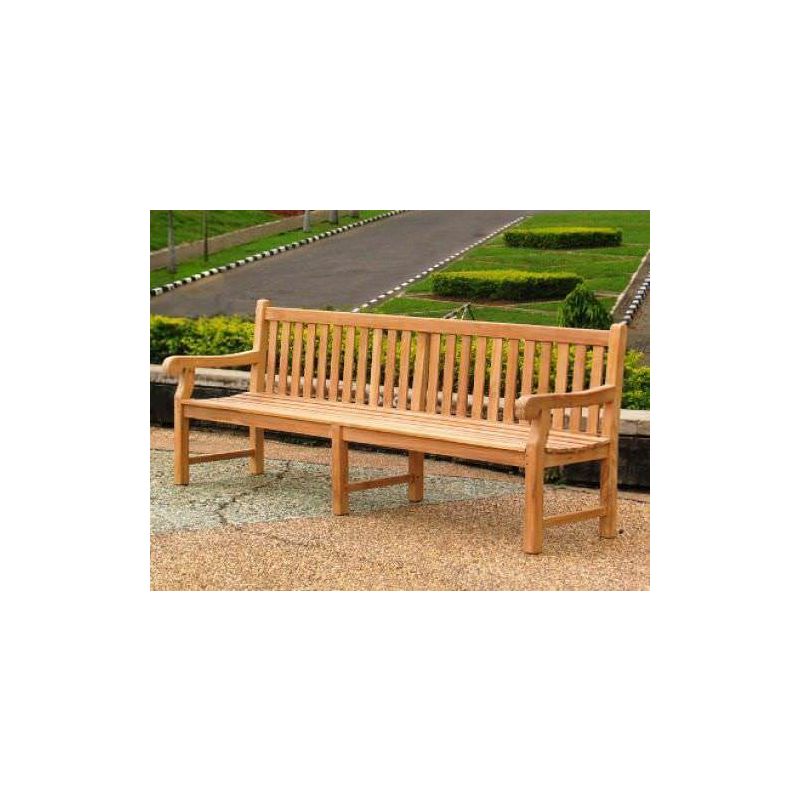 8ft Big Classic Teak Garden Bench